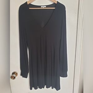 Z Supply ribbed v neck swing dress. Never worn